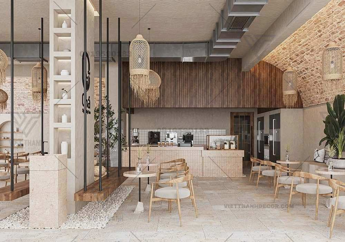 Mô hình quán cafe 200 triệu