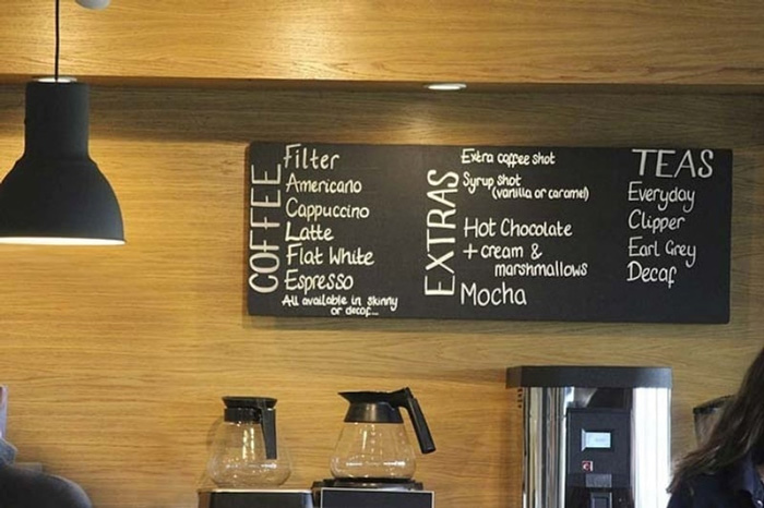 Mô hình quán cafe với 100 triệu