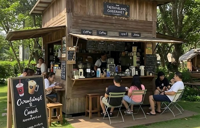 Mở quán cà phê với 50 triệu