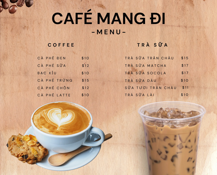 mở quán cà phê với 30 triệu