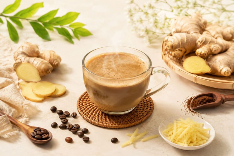 Cà phê gừng truyền thống